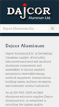 Mobile Screenshot of dajcor.com